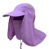 Protettivo Chapeu Feminino Cover Cover Ore Ear Flap Protection Us Fomen Domenne Cappelli da sole per bambini per uomini con protezione UV