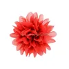 Chiffon Flower Hair Clips Hair Bows Cute Hair Accessories For Girls Hairclip Wedding Flowers