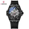 Chenxi/Dawn Prism Rivet Cool Watch Watch Mens calendário Night Light Waterprop Quartz