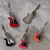 Andere Y2K Aesthetic Accessorie Guitar Hair Clip Subcultuur Lolita Rhinestone Kaii Instrumentale sieraden 2023 Trendy Koreaanse haarpen