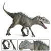 Outros brinquedos Oenux Novo 34x8x18cm Jurássico Indian Rex Ação Caráter de boca aberta Tyrannosaurus Dinosaur World Animal Model Animal Childrens Toyl240502