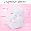 Zaagmachines 7 Farben LED Gesichtsmaske Photonentherapie Antiature Wrinkle Entfernung Haut Verjüngung Gesicht LED Maske