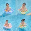 Blöcke Rooxin Flamingo Schwimmkreis Baby Kind Schwimmbad Schwimmring mit Sonnenschand schwimmendem Sitz Sommer Beach Pool Party Spielzeug Spielzeug