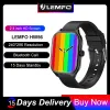Смотрите Lemfo Smart Watch Men Women Women Bluetooth Call Sport Smart Wwatch 2023 Водонепроницаемые 2,3 -дюймовые экран 15 дней