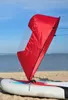 42quot Kayak Boat Wind Paddle Kit de voile Popup Popup Board Rowing Boatwind