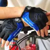 Велосипедные перчатки MTB Road Nylon Anty-Slip Shock-Oh-Ompoproning Изной и правая рука.