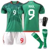 قمصان كرة القدم للرجال المسارات 2223 مكسيك كرة القدم القميص رقم 14 Home 16 Green 9 Raul 22 Lozeno Suit Socks Original