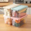 Storage Bottles Plastic Kitchen Box Preservation Rack Wholesale Transparent Miscellaneous Grain Noodle Vegetable