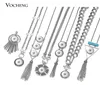 Vokeng Noosa Ingwer Snap Charms Halskette für 18 -mm -Schnappschalter austauschbarer Schmuck NN6378760995