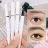 Eyeliner su geçirmez sıvı eyeliner kadınlar için Korece Makyaj hızlı kuru ultra ince siyah göz astarı uzun son alt kirpik kalemi kozmetik