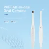 Webcams Wireless HD Câmera Intraoral Wi -Fi Endoscópio Intra Oral Câmera com 8 luzes LED para iOS iPhone Android