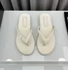 Luxury merk slippers zwarte fluwelen slippers rubberen rubberen platte bodem sandalen zomer strand reizen flip flops dames schoenen maat 35-41