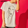 Herren-T-Shirts 2024 Mittelfinger gedrucktes T-Shirt Hip Hop Harajuku Kurzes Slve T-Shirt Fashion Casual Funny T-Shirt Cotton Strtwear Tops TS H240506