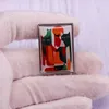 Catinho de Pin Family Cat Vintage colorido gatinhos geométricos broche
