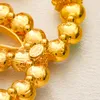 Multi-stil kvinnor designer märke bokstav broscher 18k guld pläterad inlagning kristall strass smycken hjärtbrosch pin bröllop fest tillbehör