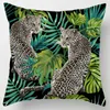 Pillow Tropical Rain Animal Print 45 45cm Pillowcase Soft Decoration Sofa Living Room Home