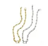Алмазное ожерелье мужские ювелирные изделия мужские ожерелья сеть Женские золотые платиновые розетки 45 см. Заявление о медальоне Серебряная подарка подкова опция 9637723