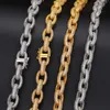 Buss Down Fine Jewelry Custom VVS Moisanite Cuban Link Chain de 20 mm Largeur Hip Hop Silver Sterling 925 Miami Cubain Collier