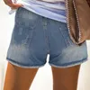 Frauen Jeans Mode Damen Tasche Denim Hosen Frauen Loch untere sexy lässige Shorts Badeanzug Frauen Training