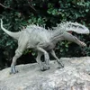 Outros brinquedos Oenux Novo 34x8x18cm Jurássico Indian Rex Ação Caráter de boca aberta Tyrannosaurus Dinosaur World Animal Model Animal Childrens Toyl240502