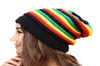 Jamaika Reggae Rasta Beanie Cappello -Stil Männer039s Winter Hüfte Pophüte Frauen Grüne rote schwarze Frauen Herbst Fashion Beanie21617043209
