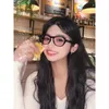 Sonnenbrille Frauen Gezeiten OA-Platte Koreanische Version des großen Rahmens Slim Anti-Ultraviolett mit Myopia Männern einfach und p