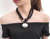 Big Imitation Pearl Kolye Kolyeleri Kadınlar için Kalın Halat Ayarlanabilir İfade Chokers Kolyeler Takı UKMOC8647165