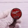 Miller-high-life la meilleure épingle en émail de bière mignon films anime jeux épingles en émail dur collectionne le cartoon métallique broche