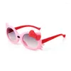 Lunettes de soleil rondes enfants mignons UV400 pour les filles de garçons