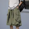 Herren Shorts Thin Short Casual Workwear Hosen Tasche Reißverschluss Feste Farbe schnell trockener gerade Teenager Sommer