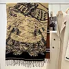Eşarplar Eşarp Tasarımcı Tasarım Demir Maç Mektubu Noel Hediyesi Yumuşak Konforlu Çok Yönlü Stil Tasarımları Moda Eşarp