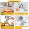 Fruit Vegetable Tools Manual Juice Squeezer Aluminum Alloy Hand Pressure Juicer Pomegranate Orange Lemon Sugar Cane Kitchen Bar Acce D Otj4O