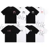 Ontwerper van luxe t-shirt merk T-shirt kleding spraybrief korte mouw voorjaar zomer tij mannen en vrouwen tee tops top tee shirts