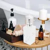 Dispensatore di sapone liquido imitazione in marmo Pompa in marmo Pompa della Pompa Cucina Decorazione del bagno Shampoo Simple Pressa