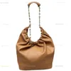 Nieuwe winkelontwerper Gold Single Bag Large Spanje Damesmode Squeeze Chain Toes Schouder Moon Bags Lederen Girl Capaciteit 2024 Handtassen 744