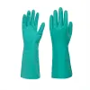 Gants 3 paires Gants protecteurs de protection de nettoyage en nitrile Gants résistants chimiques Gants de nitrile réutilisables gants industriels