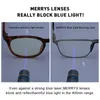 Merrys Design Men Leesglazen Legering Frame Anti Blue Light Blocking CR-39 Resin Axical Glasses Lenzen S2170FLH 240416