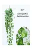 10pcs grüne künstliche künstliche falsche hängende Weinpflanze Blätter Blume Girlanden Hausgarten Wand Hanging Dekoration9748721