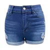 Short féminin jeans minceur de chariot printemps d'été