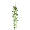 装飾花ウェディングアーチデコレーション多目的プラスチック照明シミュレーショングリーン植物壁装飾植物クライミングラタン吊り