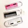 calculador de reglas de mini calculadora de energía solar al por mayor calculadora de califormes de múltiples reglas de múltiples múltiples suministros escolares de oficina zz