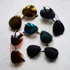 Sonnenbrille Toad Mirror Herren Metallrahmen Retro Anti-Blend Uv400 Sonnenbrillen Ausflugstraße Schießen Zonnebril Voor Mannen