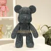 Stitch New 5D Diold Diamond Paining Christmas Crystal Bear Bling Doll Mosaic broderie Rhingestone Full Drill Birthday Gift Home Decor