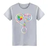 As camisetas masculinas adoram meu filho Autism Consciência T-shirt Cotton Cotton O-G-GELADO MANEIRA CUSTO CASual Tamanho S-3xl