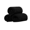 Handtücher Premium schwarze Handtücher100%Baumwolle, ultra weich und hochsaug, 600 GSM Handtücher, Hotel -Spa -Qualität Handtücher