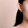 Boucles d'oreilles S925 argent sterling plaqué HETIAN YUNAN ROUGE AGATE chinois rétro créatif élégant Gift de Noël pour femmes