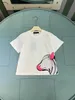 Luksusowa koszulka dla dzieci designerskie ubrania różne kreskówki zwierzęcy awatar nadruki dziewczęta krótkie rękawe rozmiar 100-160 cm chłopięcy koszulki Summer Tshirt 24 kwietnia