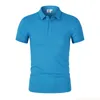 Erkek Polos Moda Ofisi Nefes Alabaş Polo Gömlek Giyim 2024 Yaz Üst düzey İş Girişli Kavur Kısa Kollu T-Shirt S-3XL