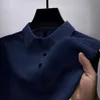 2024 verão masculino lapel pólo designer camiseta de luxo feminino camiseta clássica malha curta manga branca botão preto botão de retalhos casual camiseta de algodão