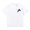 High Quality Original Rhuder Designer t Shirts Beauty Trend Black Moon Printed Men Womens Youth Loose Casual Short Sleeved T-shirt with 1:1 Logo